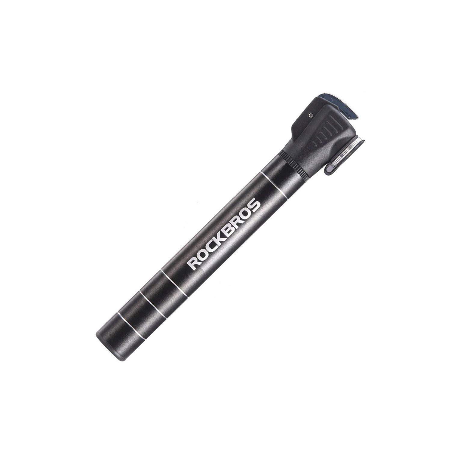 Handliche Pumpe zur montage am Fahrrad - JG-1040B Fahrradpumpe - Bild 1