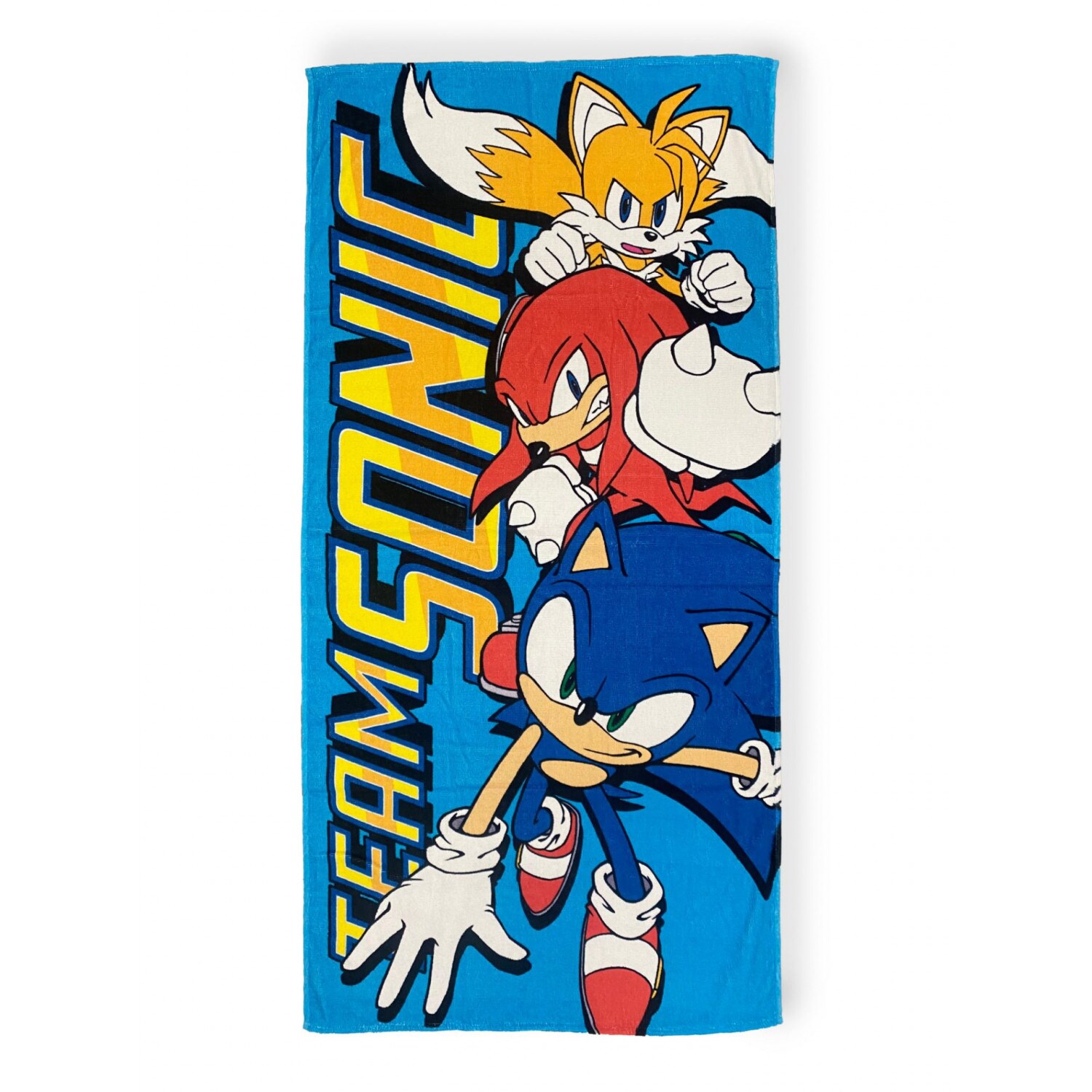 Sonic Strandtuch Blaues Baumwollhandtuch f&uuml;r Kinder, 70cm x - Bild 1