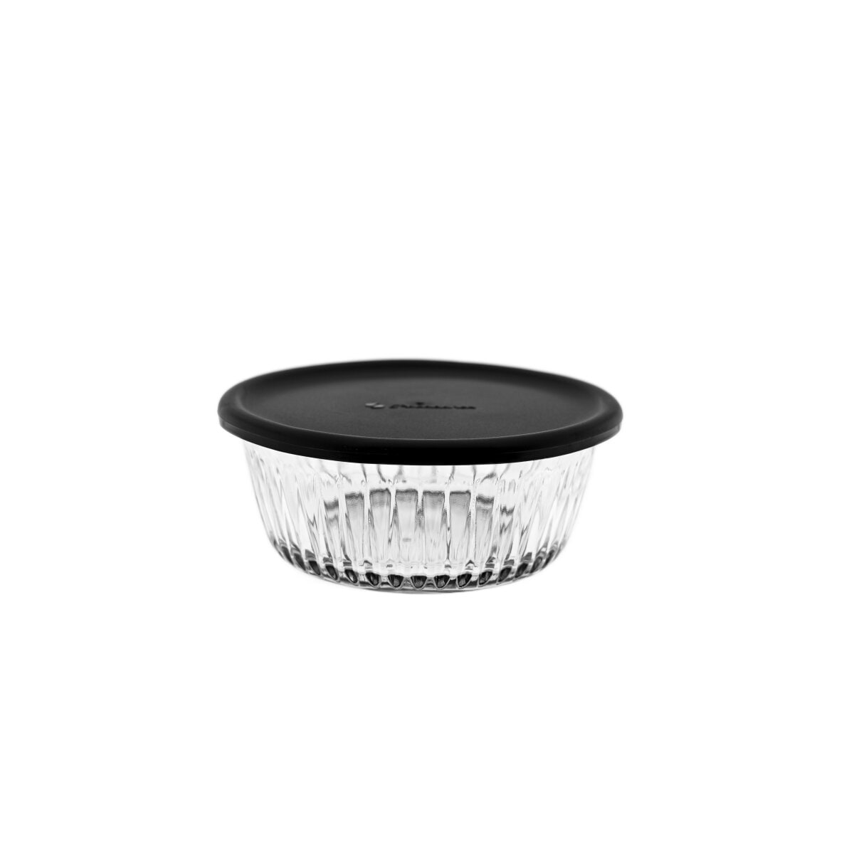 Pasabahce Frezya Aufbewahrungsbeh&auml;lter mit grauem Deckel 330 ml - 4er Set - Bild 1