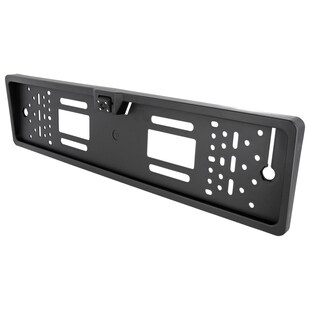 CARMATRIX HD Rückfahrkamera mit Distanzlinien im Nummernschild Kennzeichenhalter 170° Nachtsicht inkl. Kabel 