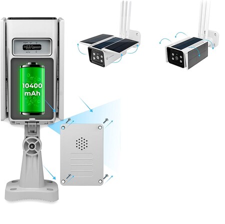 LUVISION 4G / LTE Mini Pocket Kamera Überwachungskamera für SIM Karte Auto  KFZ Parküberwachung Stall Überwachung ohne WLAN 3 Tage kostenlose Cloud