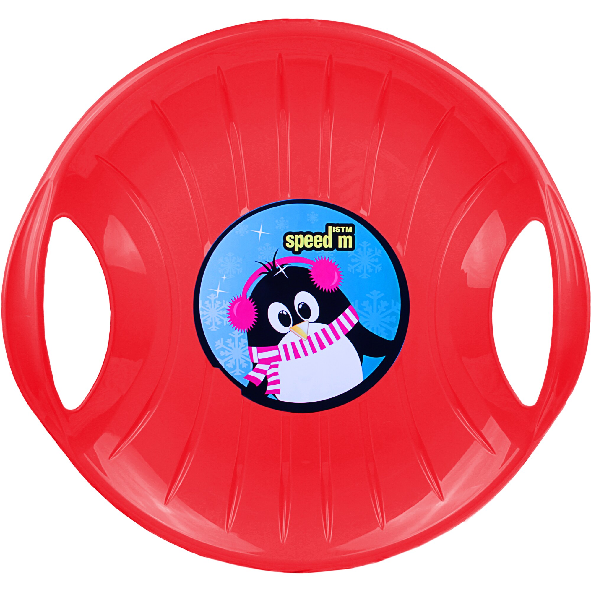 Schlitten Tellerschlitten Kamikaze rot 60cm 