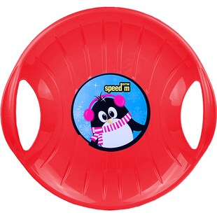 Schlitten Tellerschlitten Kamikaze rot 60cm 