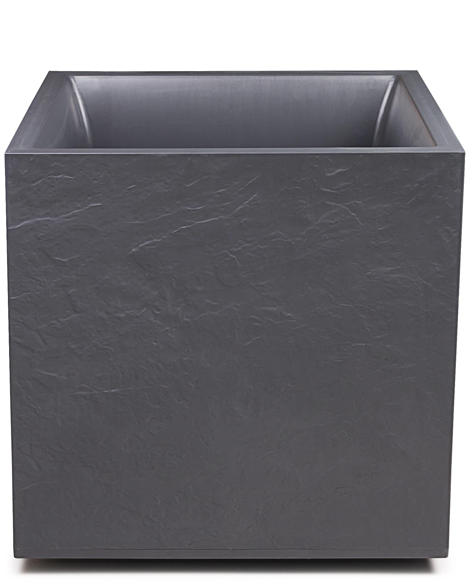 Pflanzk&uuml;bel Vulkan 50 Pierre anthrazit Schieferoptik 