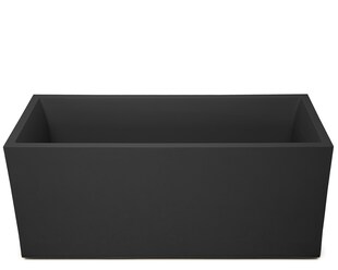 Pflanzkübel Basalt 100 Blumentopf doppelwandig anthrazit 