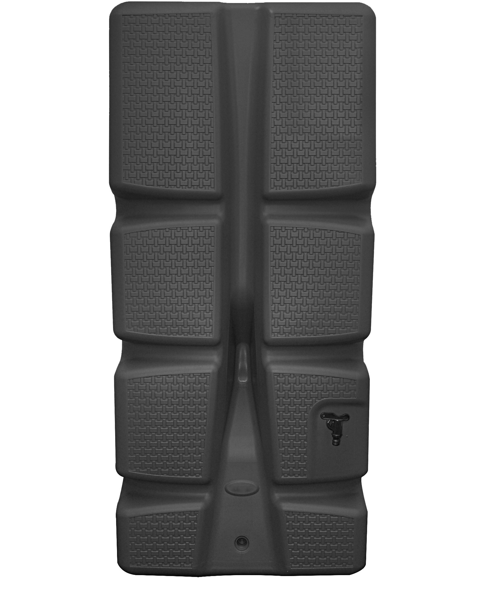 Regentonne Wandtank Eco 310 anthrazit + F&uuml;llautomat 