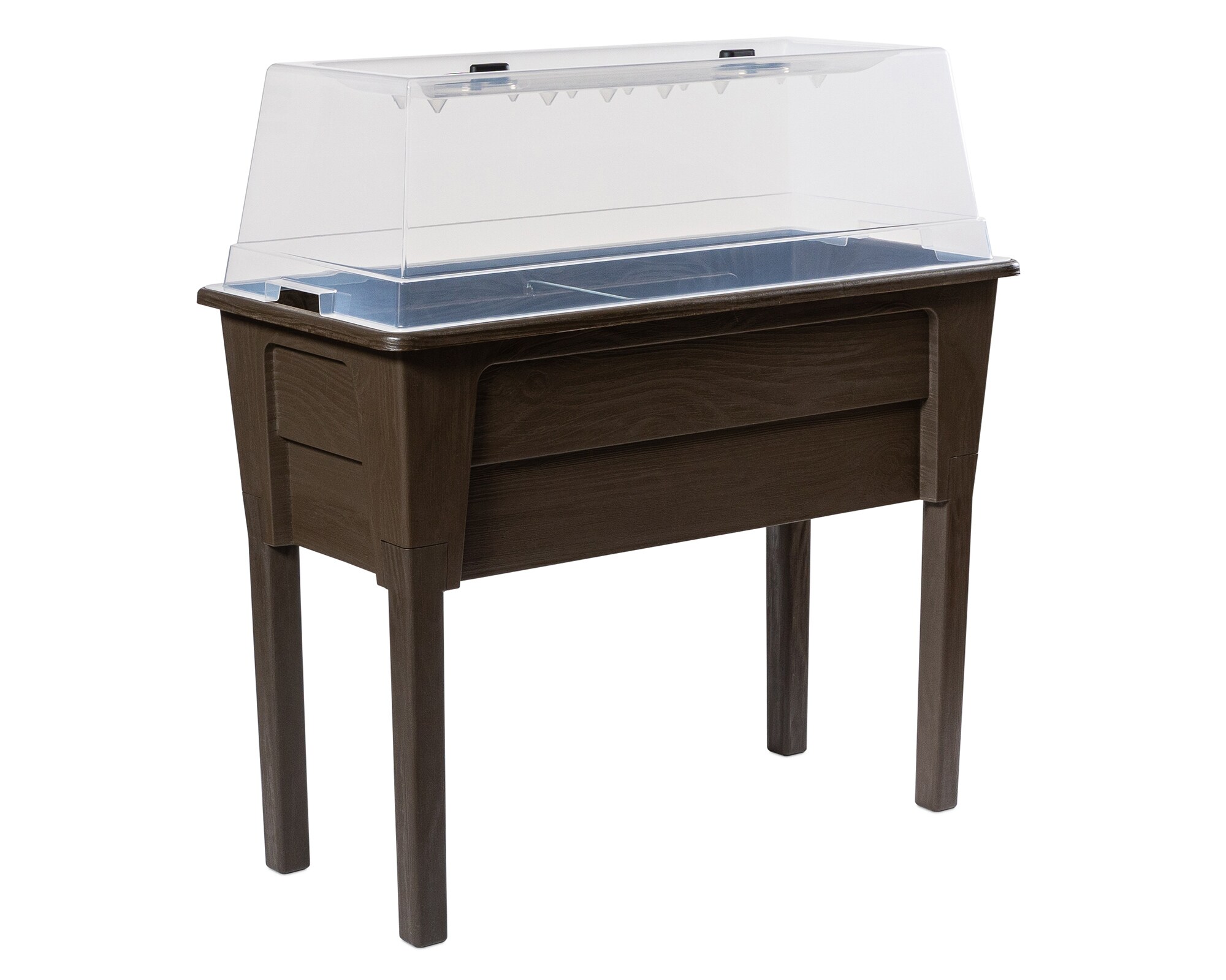 Hochbeet Fr&uuml;hbeet Gew&auml;chshaus Victoria braun 