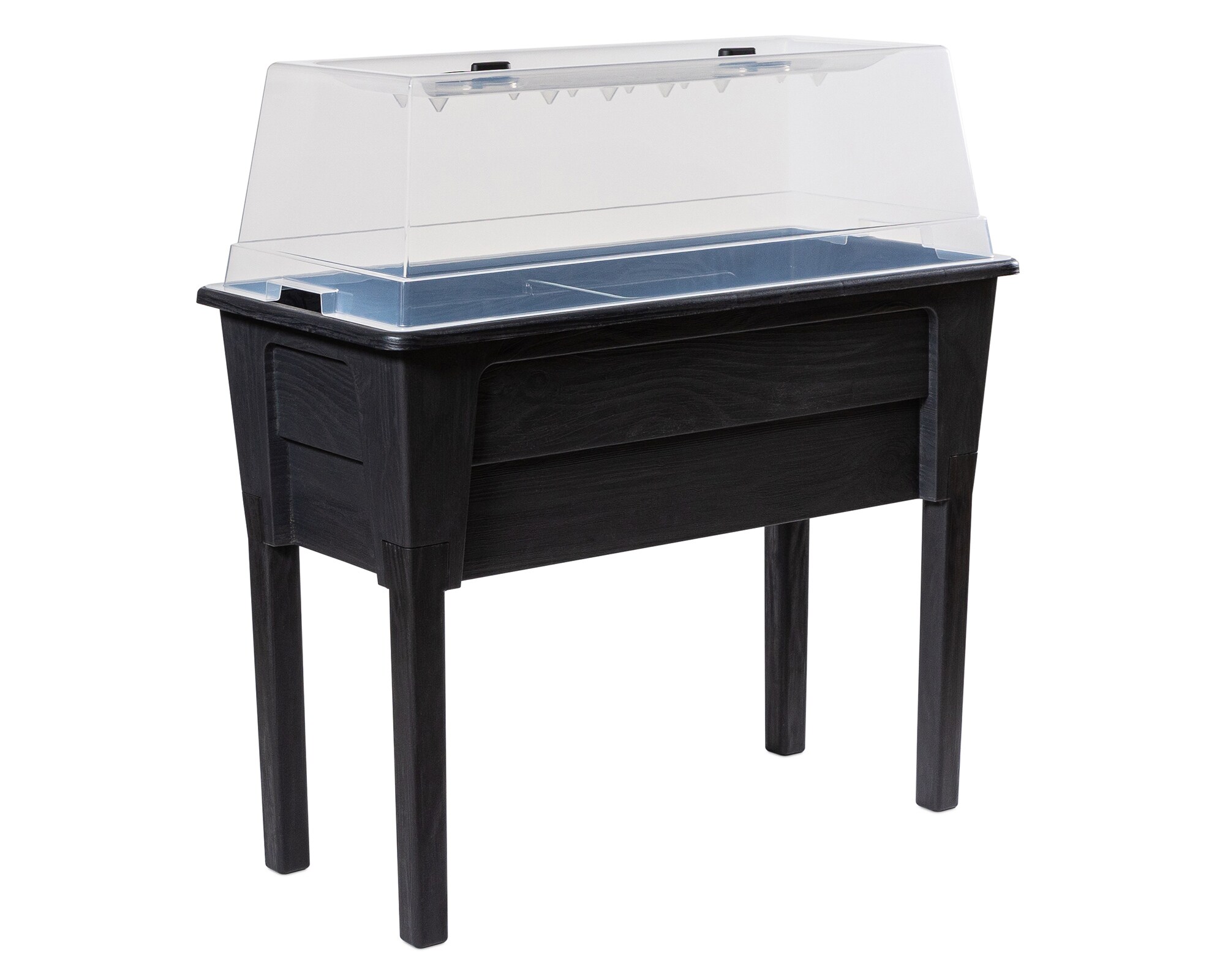 Hochbeet Fr&uuml;hbeet Gew&auml;chshaus Victoria anthrazit 