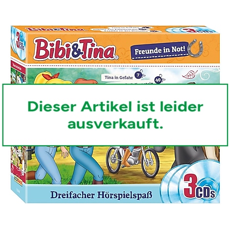 Kiddinx CD-Box Bibi und Tina - Freunde in Not (F.7,40,52) 