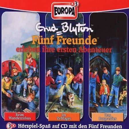 Europa (Sony Music) CD-Box Fuenf Freunde - 01.Box: erleben ihre er... 
