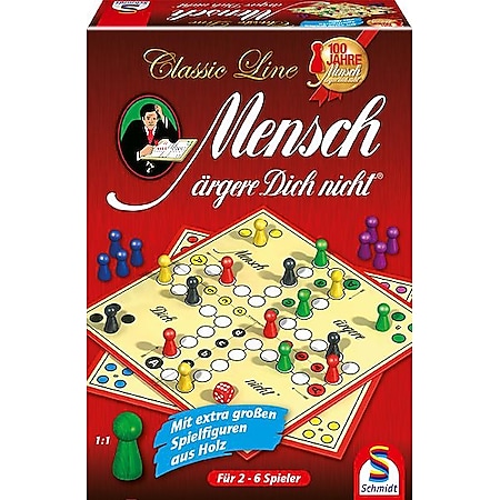 Schmidt Spiele Spielware Classic Line: Mensch aergere Dich nicht® ... 