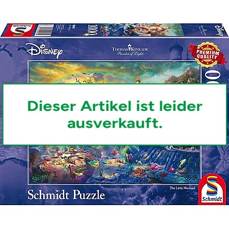Schmidt Spiele Puzzle Puzzle - Disney: Arielle (1000 Teile) 