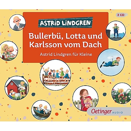 Oetinger Audio CD-Box Astrid Lindgren fuer Kleine: Bullerbue, Lott... 