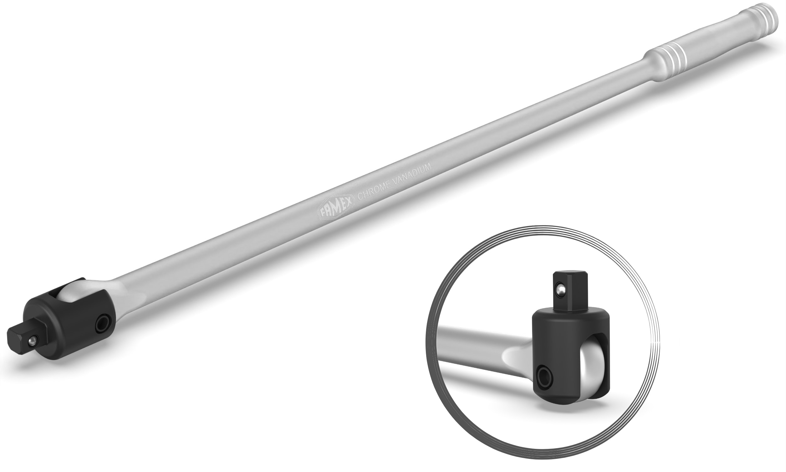 FAMEX 10672 Gelenkgriff 1/2 - Drehgriff 