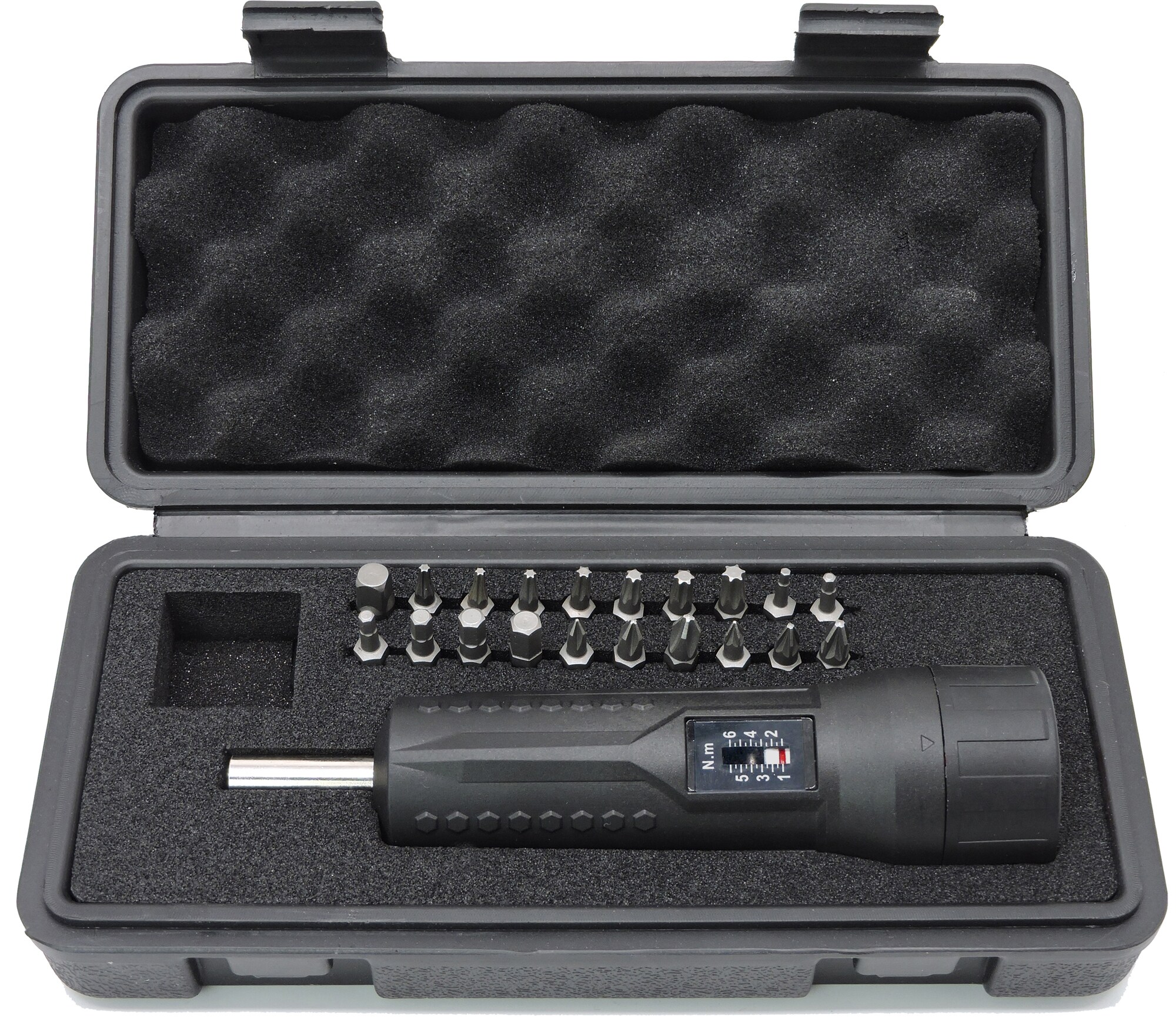 FAMEX 10897 Drehmomentschl&uuml;ssel 1/4" &ndash; 1-6 Nm - Schraubendreher 