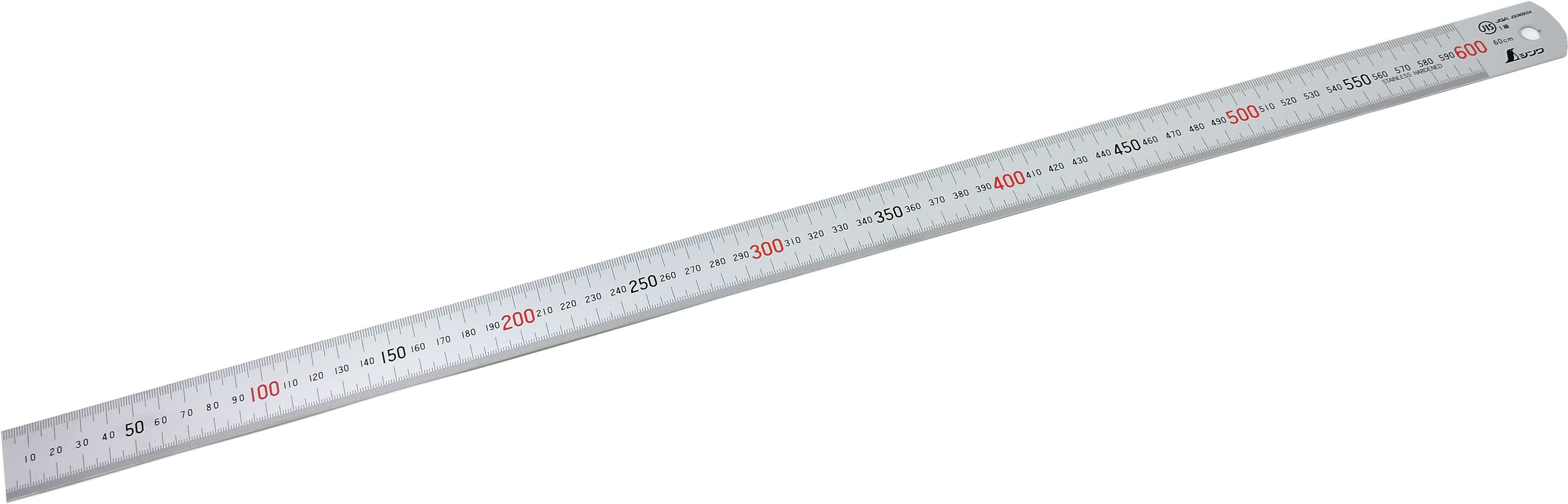 FAMEX 12523 Shinwa Lineal aus Edelstahl 15 cm mit Pick-Up -Stahllineal Metalllineal - 13131