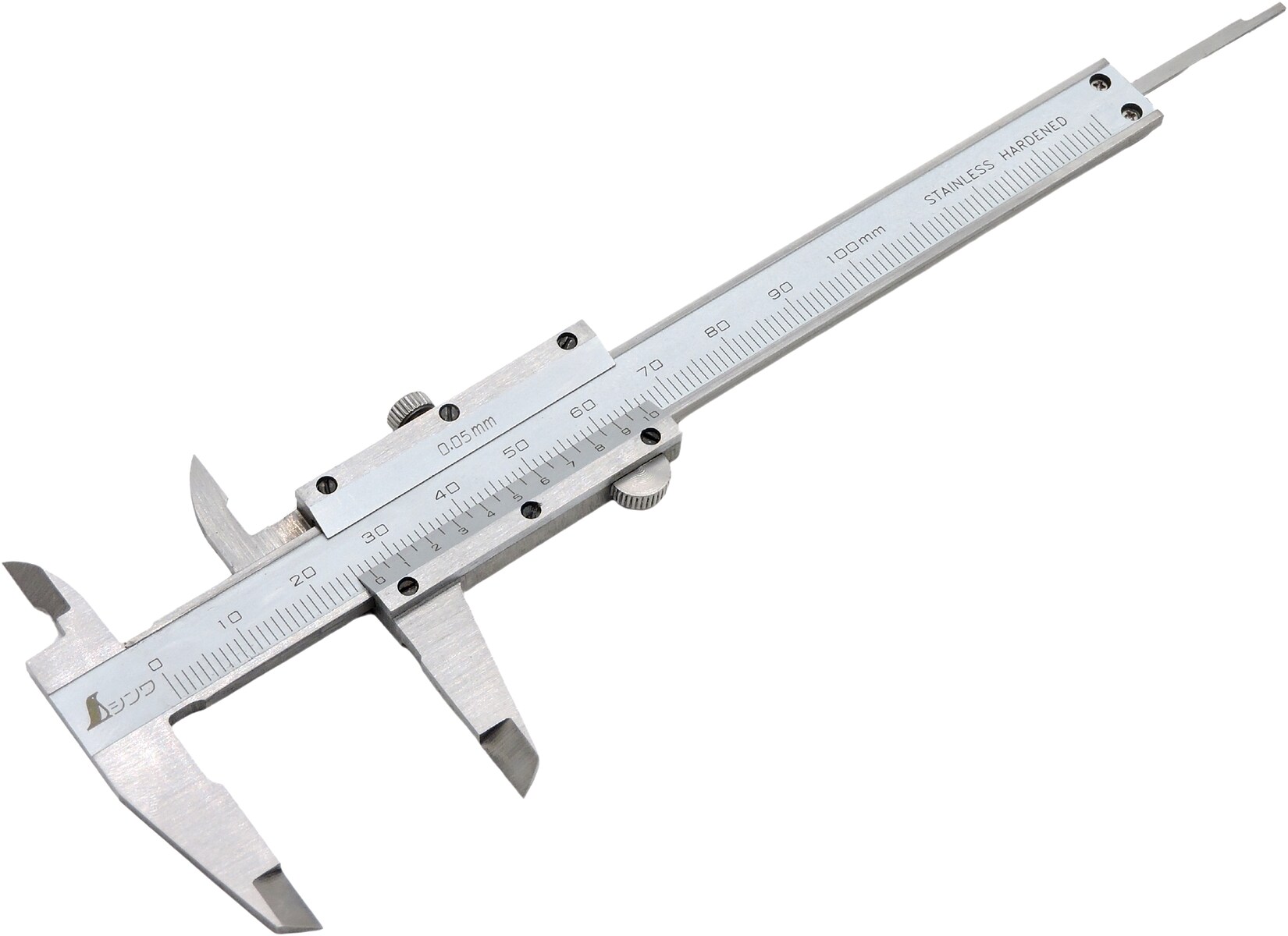 Shinwa 19894 Messschieber, Schieblehre 100mm