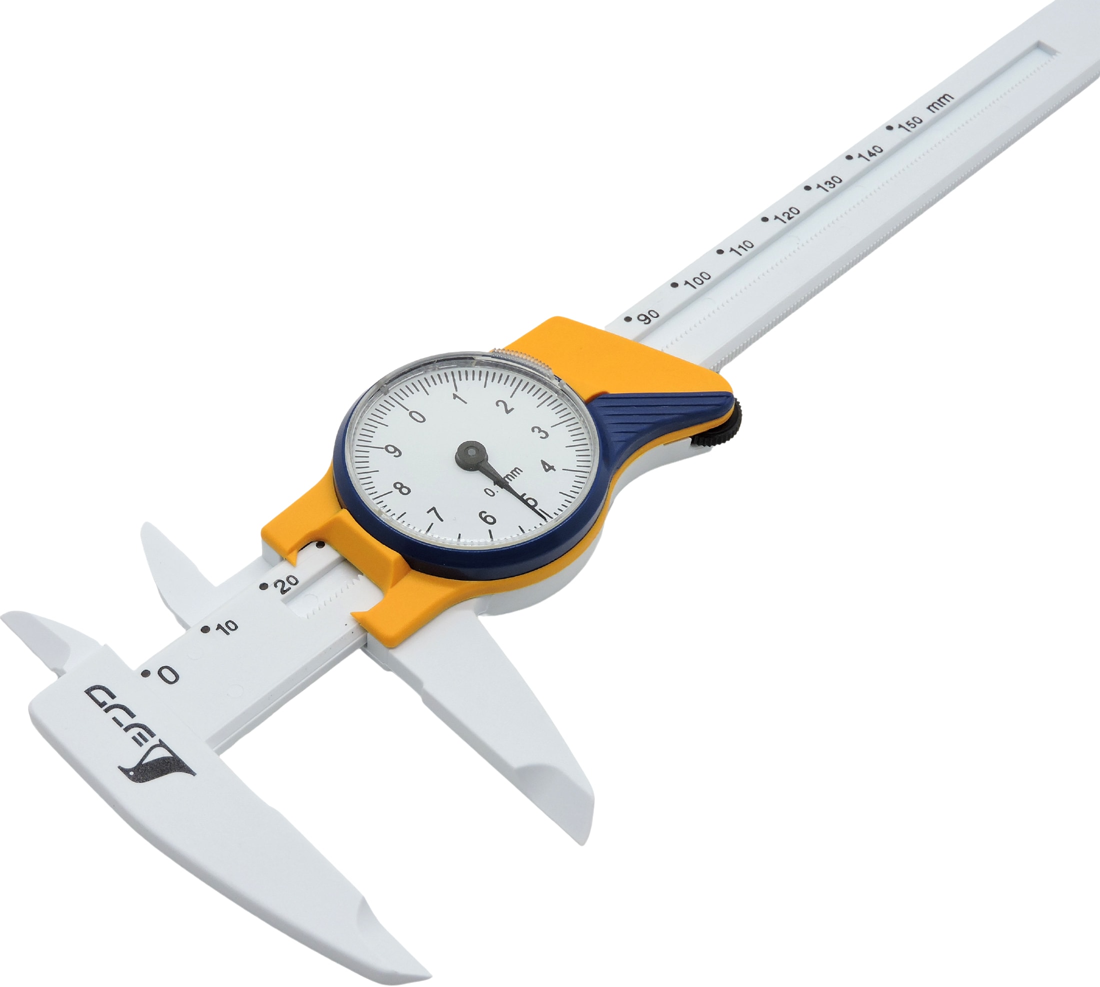 Shinwa 19932 Uhren-Messschieber, Schieblehre 150mm 