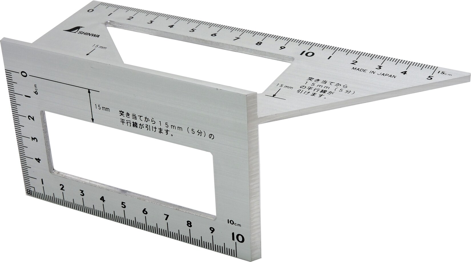 Shinwa 32722 Anschlag-Gehrungswinkel 45°/90°