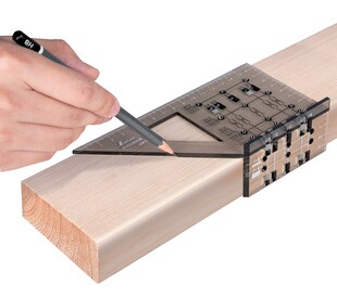 Shinwa 32723 Anschlag-Gehrungswinkel 45°/90° 