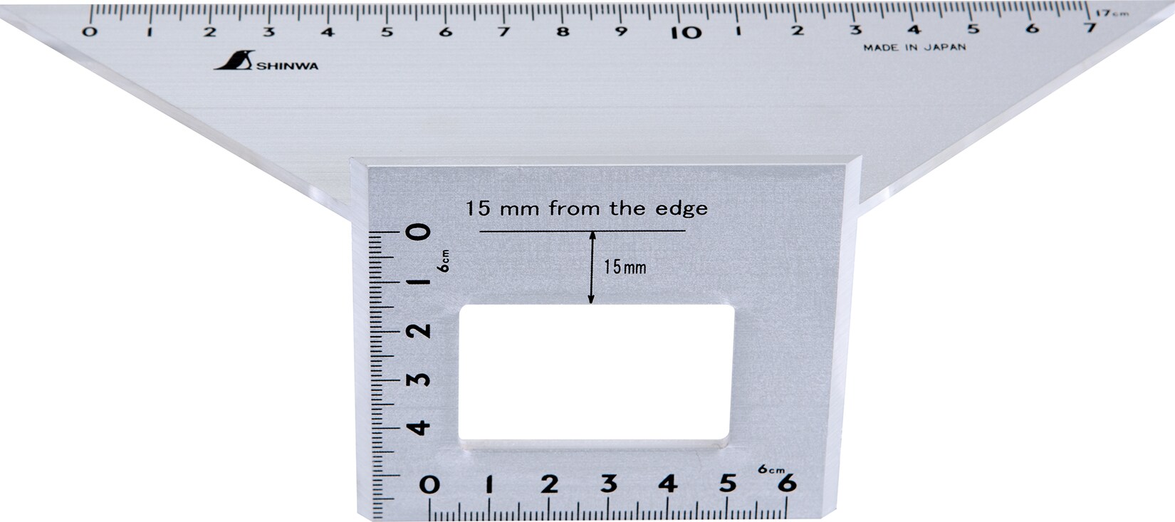 Shinwa 32724 3-D-Gehrungswinkel (Doppelwinkel) 45°