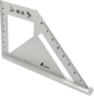 Shinwa 32740 Winkel mit Gehrung 45° und 90° 