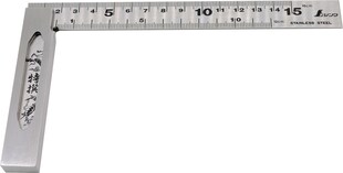 Shinwa 62009 Japanischer Anschlagwinkel 90 Grad 150 mm 