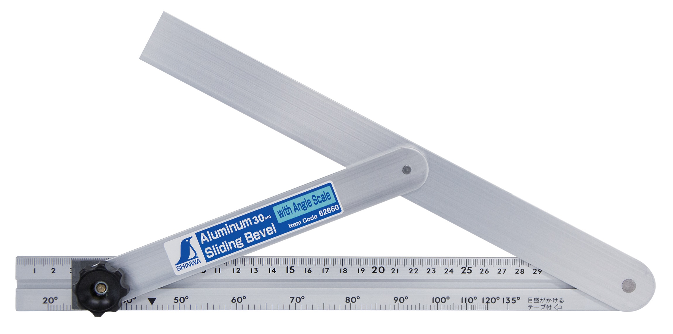 FAMEX 12605 Zimmerer-Schmiege 30 cm (62660), Winkelmesser 