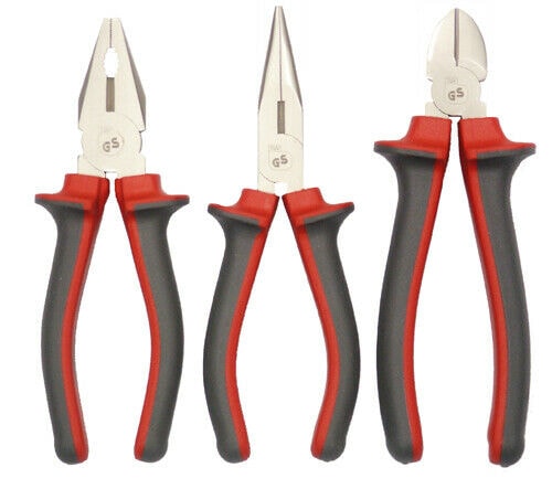 FAMEX 3960-3 Zangen-Satz f&uuml;r DIY - 3-tlg. 