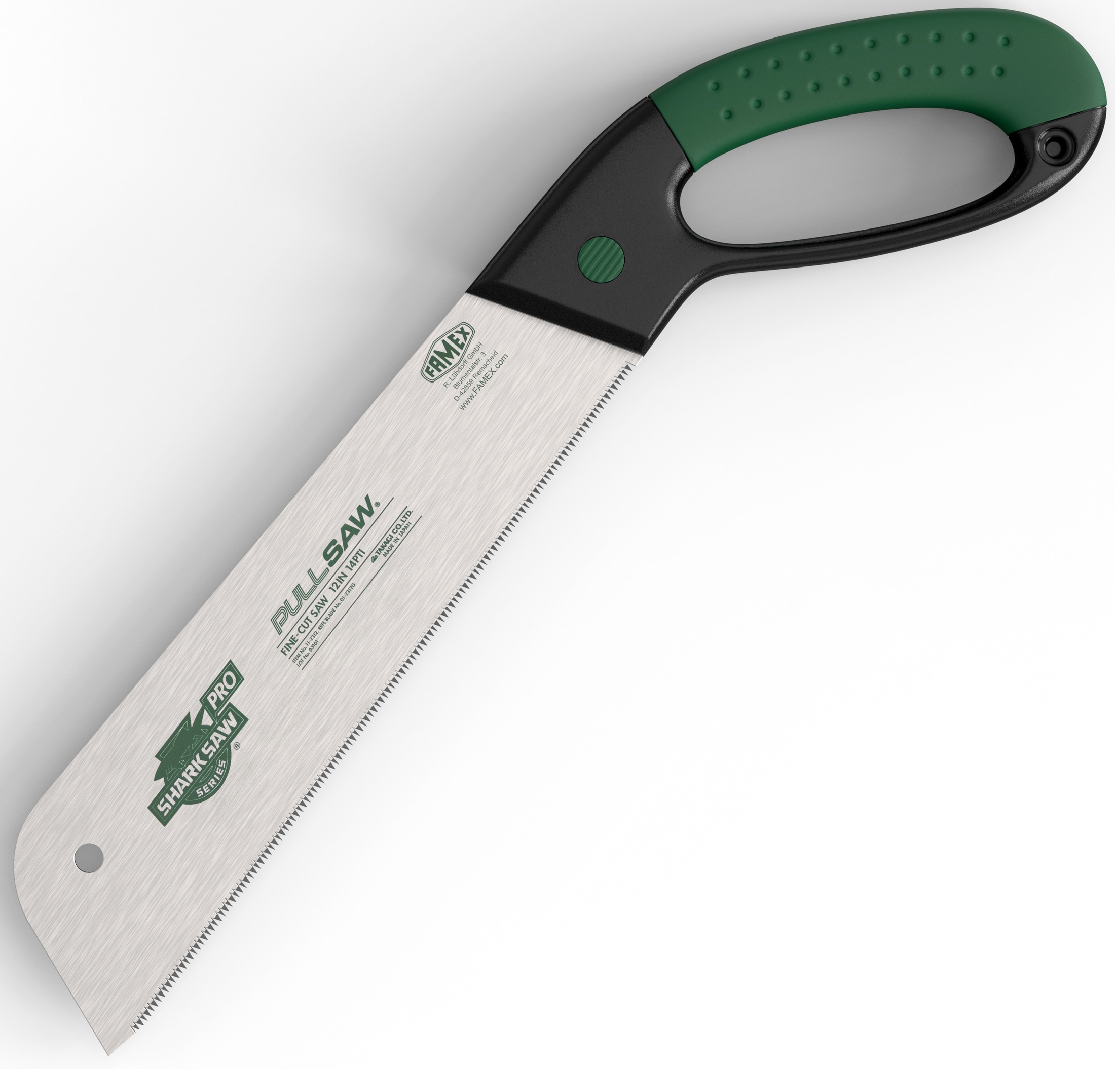 FAMEX 5503 Profi Japans&auml;ge 300mm - Hands&auml;ge - 14 Z&auml;hne 