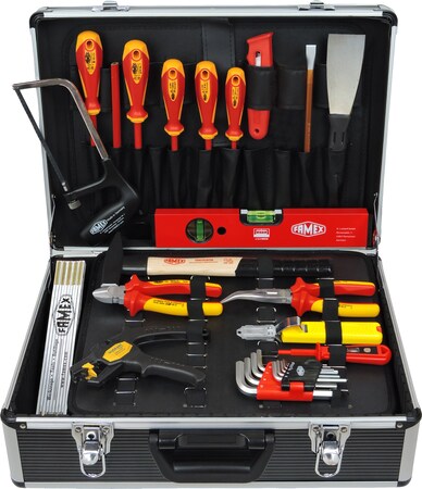 FAMEX 789-10 Werkzeugkoffer mit Werkzeug Elektriker bei bestellen online für Marktkauf