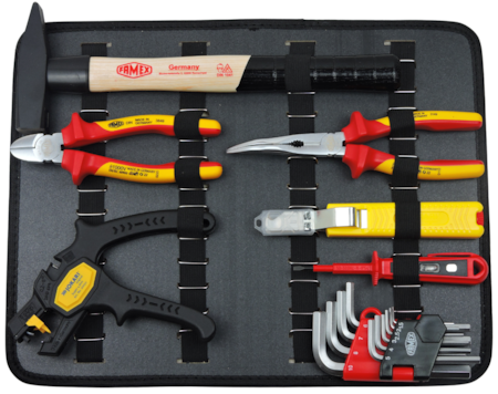 online FAMEX Marktkauf für bei mit Werkzeug Elektriker Werkzeugkoffer bestellen 789-10