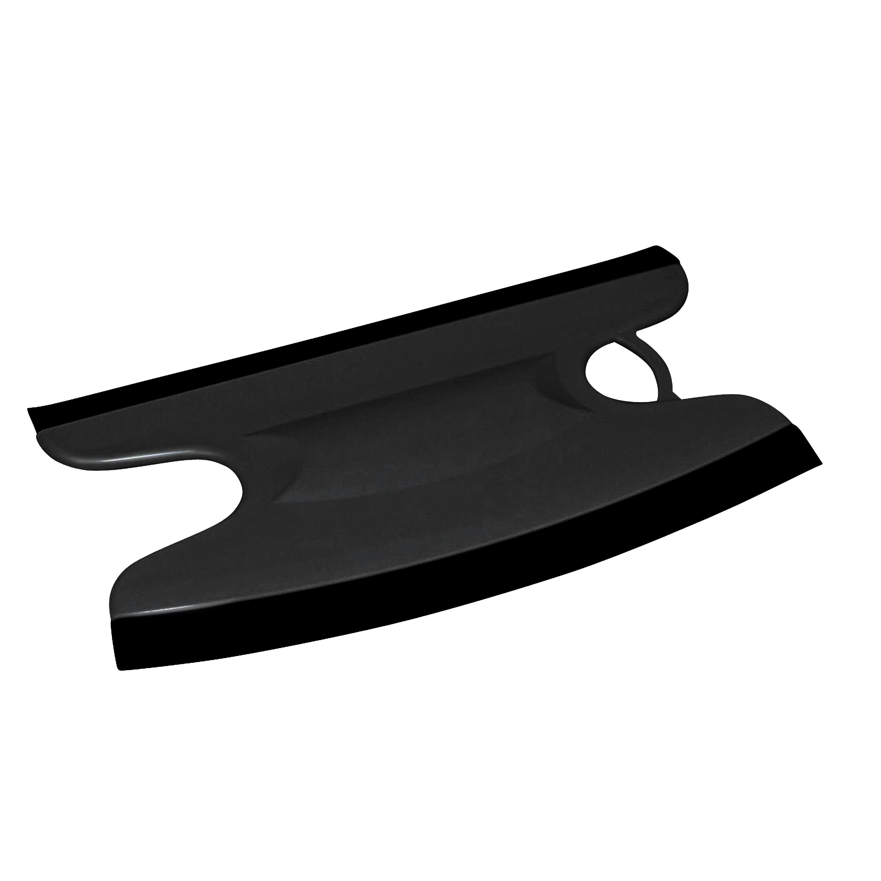 Dusbad Glas&Duschabzieher f&uuml;r Duschkabinen gerade|rund schwarz MadeInGermany 