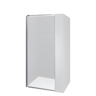 Duschabtrennung Dusbad Vital 5 Pendeltür in Nische Anschlag links 800mm 