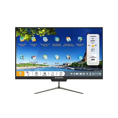 Ordissimo ALL-IN-ONE 24" Clara2 N5030/256GB/4GB/Ts+MS - All-in-One mit Monitor - 4 GB 