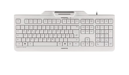 Cherry KC bei - 105 1000 Tastatur Marktkauf - - Grau, SC Weiß QWERTZ bestellen online Tasten