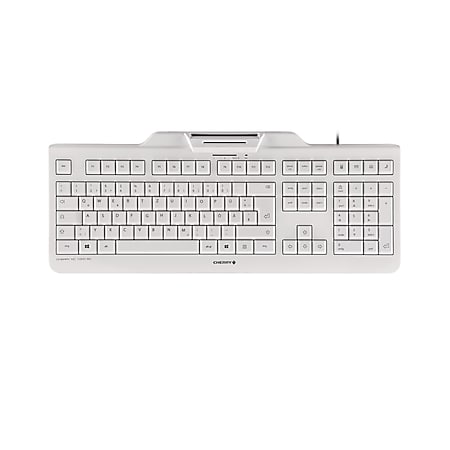 Cherry KC 1000 SC - Tastatur - 105 Tasten QWERTZ - Grau, Weiß bei Marktkauf  online bestellen