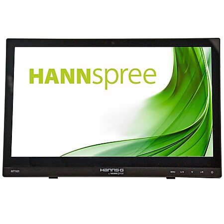 Hannspree HT161HNB - 39,6 cm (15.6 Zoll) - 1366 x 768 Pixel - HD - LED - 12 ms - Schwarz 