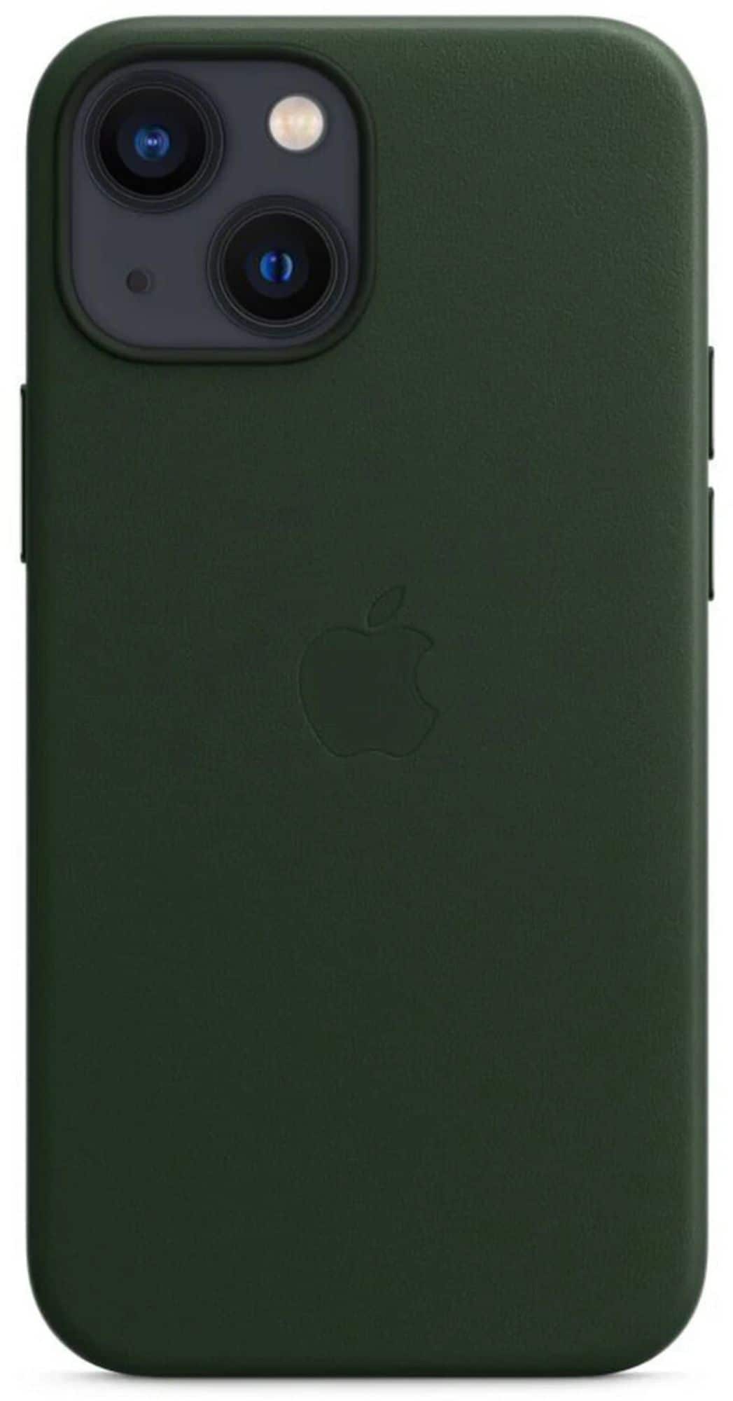Apple OEM Leder Case iPhone 13 Mini MM0J3ZM/A Cover Hülle Sequoia 