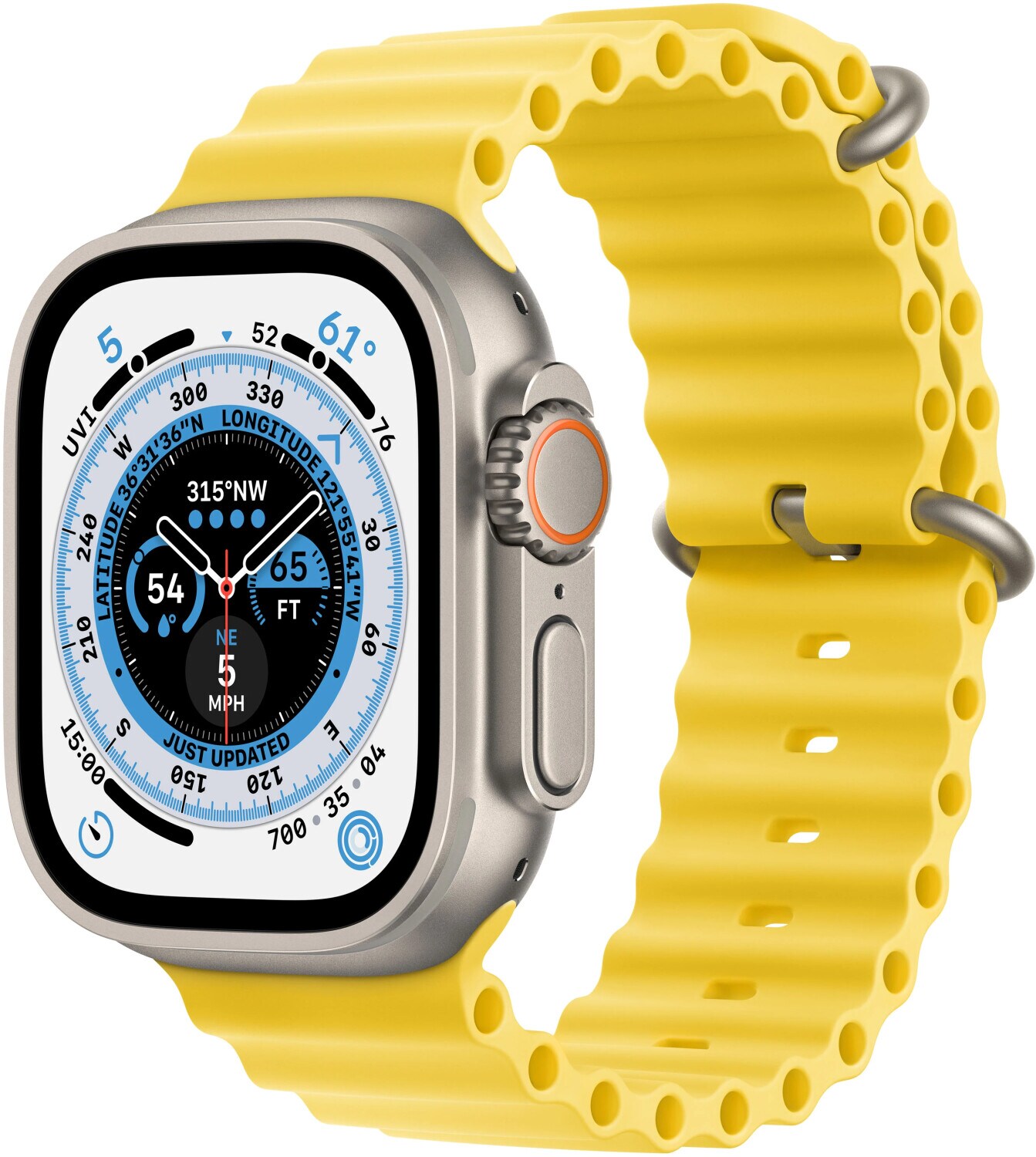 REFURBISHED – APPLE Watch Ultra 49mm Titangehäuse Ocean Armband 