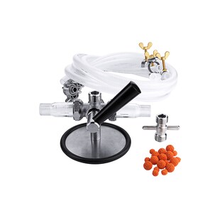 Bierleitungsreinigungsgerät Komplett-Set | Mit Zubehör für Kolben- & Kompensatorhähne 