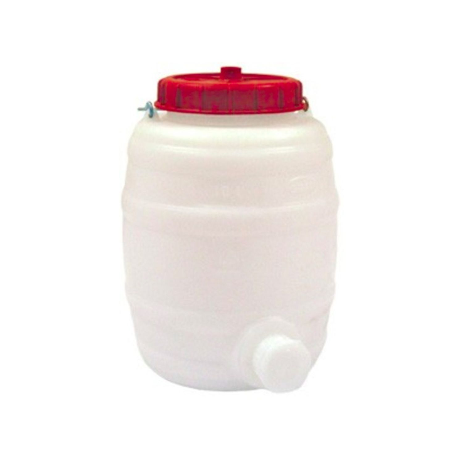 Getr&auml;nkefass rund + Deckel + Zapfhahn 15 l 