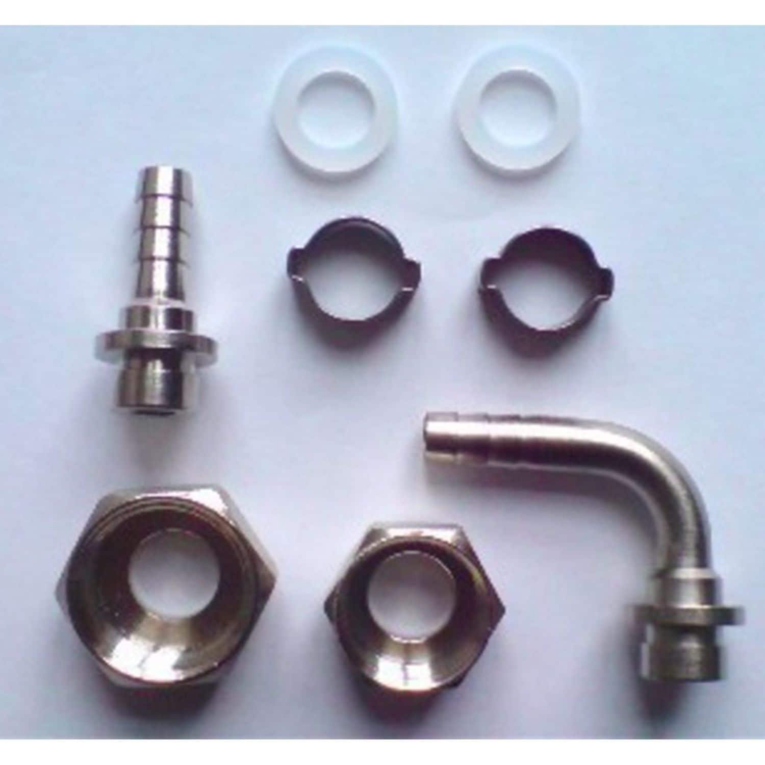 Bierschlaucht&uuml;llenset, 8 Teile - 10mm 