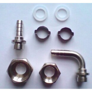 Bierschlauchtüllenset, 8 Teile - 10mm 