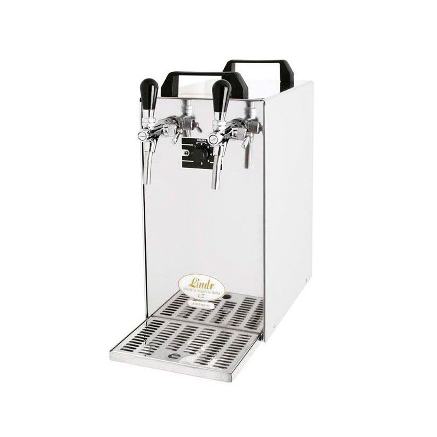 Zapfanlage - Kontakt 40 Bierzapfanlage 2-leitig Trockenkühler, Durchlaufkühler 50 Liter/h, Green Line