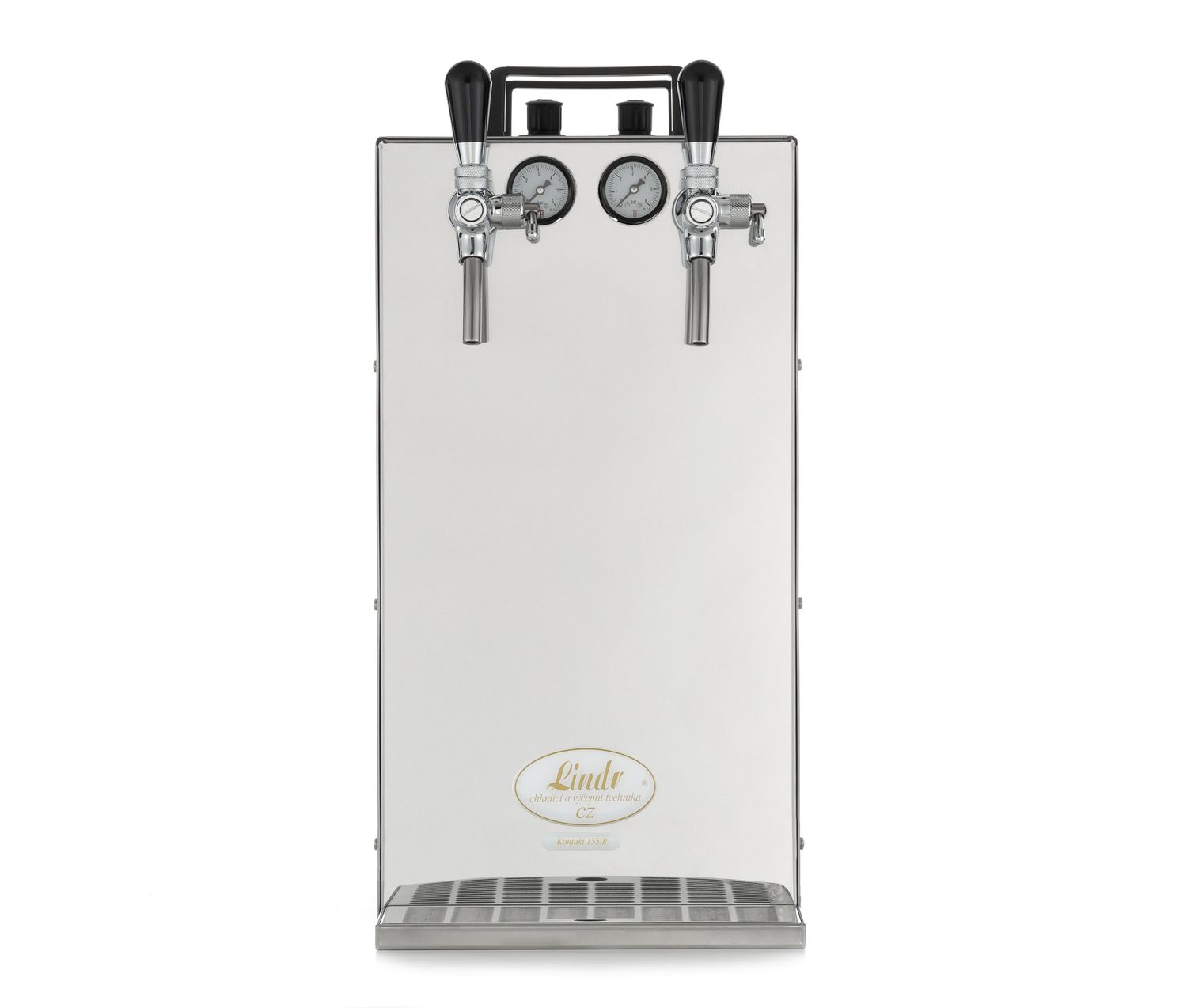 Zapfanlage, Bierzapfanlage Kontakt 155/K Green Line, 2-leitig Trockenk&uuml;hlger&auml;t aus Edelstahl, 160 Liter/h 