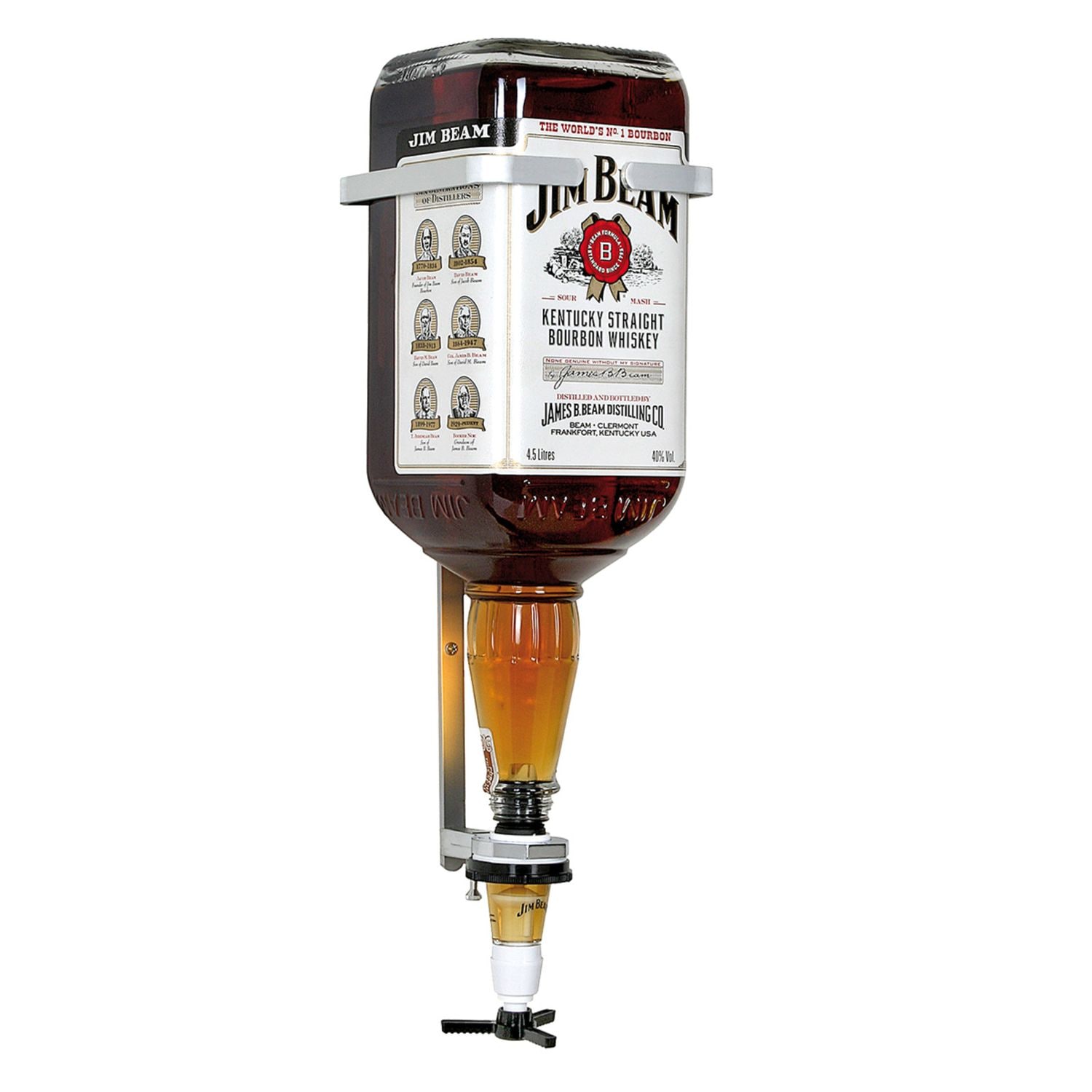 JIM BEAM Wandhalter f&uuml;r die 4,5 Liter Flasche 