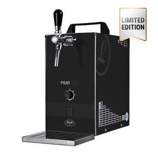 Zapfanlage, Bierzapfanlage PYGMY 25/K LIMITED EDITION mit Membranpumpe, 1-leitig Trockenkühlgerät aus Edelstahl, 35 Liter/h, Green Line 