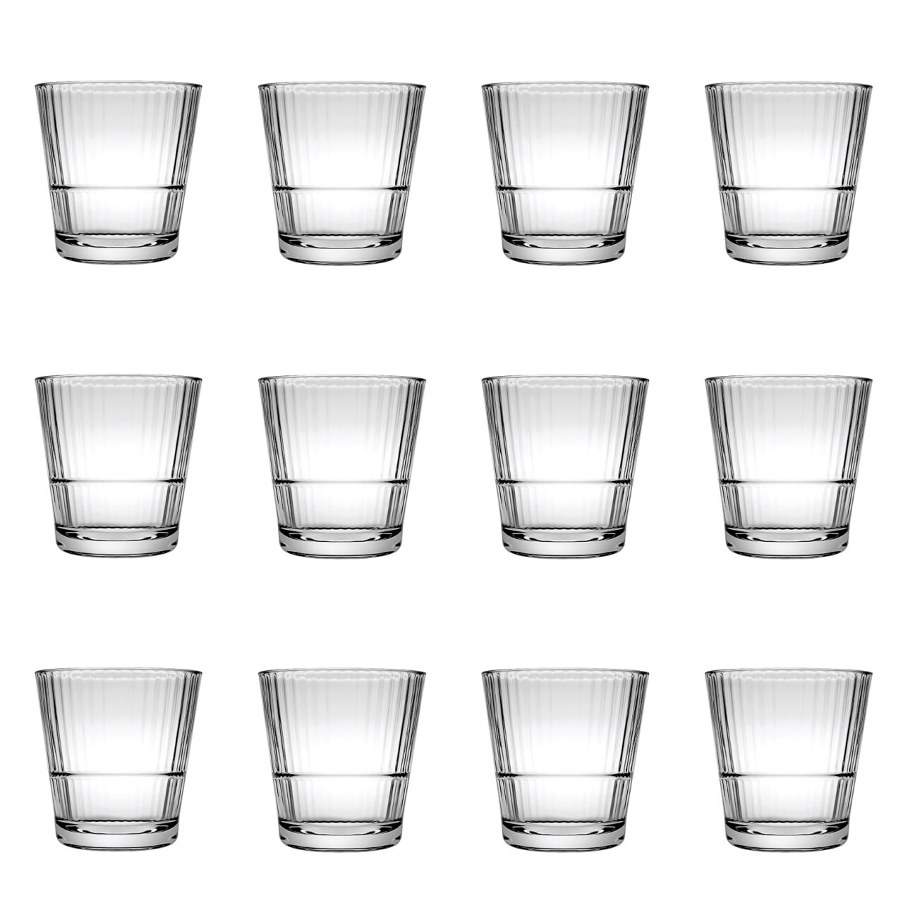 Cocktailgläser, Whiskygläser 12er-Set - Grande Sunray,