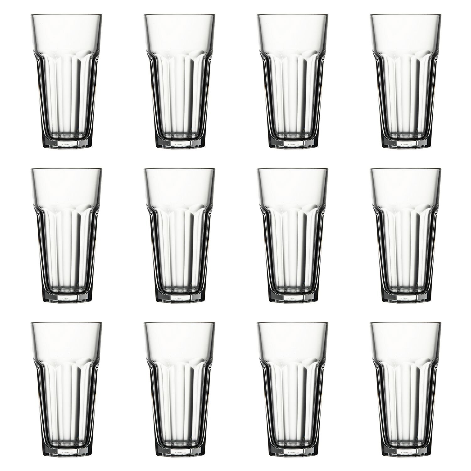 Longdrinkgläser, Trinkgläser 12er-Set - Casablanca,